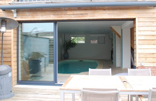 Martainneville Casa | Casa con piscina privada (Somme)