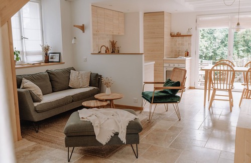 Le Tronchet Casa | Casa-Vista al campo-Baño con bañera-Familiar