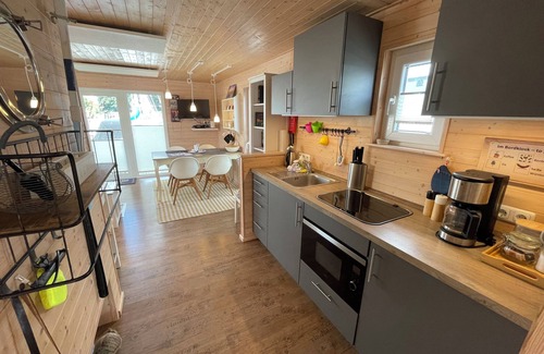 Schleswig Alquiler De Eote | Houseboat Walfisch for 5 pers, with roof terrace in Schleswig