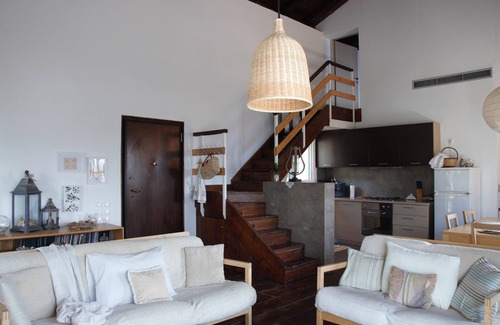 Alyki Casa | Casas con piscina con magníficas vistas a la puesta de sol