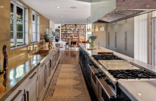 Greater Wilshire - Hancock Park Casa | Howard Hughes Estate -Spanish Revival Gem w/ Pool, Wine Cellar & Guest House