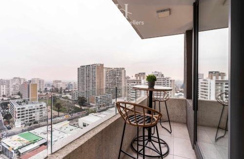 Nunoa Apartamento | HT Lujoso y Amplio Dpto con Estacionamiento