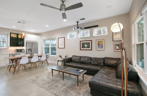 Central East Austin Villa | Huge 3 home private Villa - walk to 6th street!