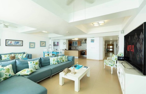 Villas Del Mar Apartamento | Enorme| Frente Playa| Piso Alto Vista Cocina Full