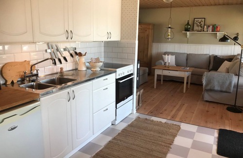 Bredsjo Casa | Hus Bjöksjöblick - Holiday home with lake view & boat in southern Sweden