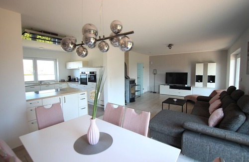 Eilsum Casa | Lirio de agua Huus - elegante bungalow de vacaciones para 6 personas. - Cerca de Greetsiel