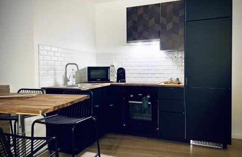 Vienne Condrieu Apartamento | HypercentredeVienne Duplex Miami with cinema screen for 6 people