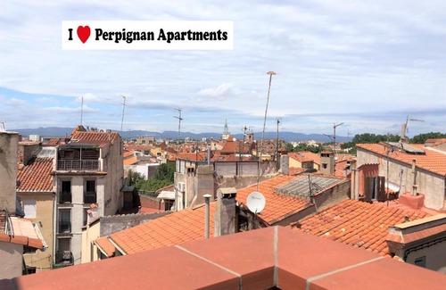 La Real Apartamento | I Love Perpignan Duplex Terrasse