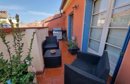 La Real Apartamento | I Love Perpignan Duplex Terrasse