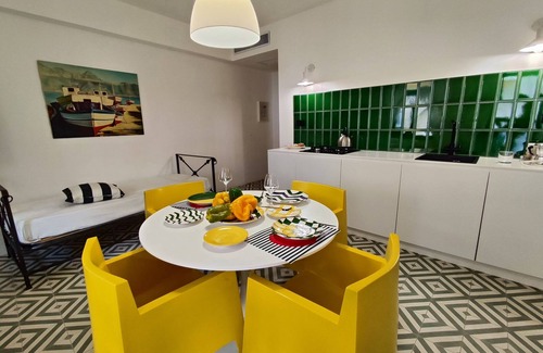 Letojanni Apartamento | Apartamento Ibiscus a 30 metros del mar con aire acondicionado y wi-fi, x 4