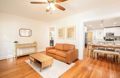 Winston - Salem Casa | Ideal Ardmore Location;Game Room;Hot Tub;BoHo Chic