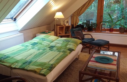 Bendingbostel Apartamento | Ideal para los amantes y los excursionistas naturaleza, gran jardín, perro es bienvenido