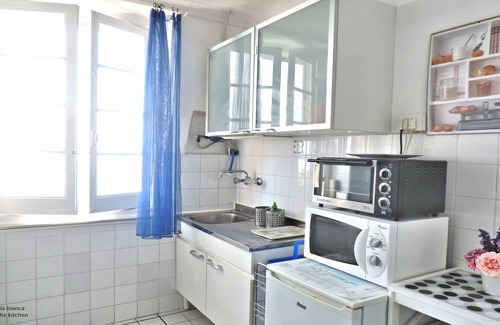 Pieve Ligure Apartamento | Apartamento para 4-5 personas frente al mar, con terraza, jardín y piscina