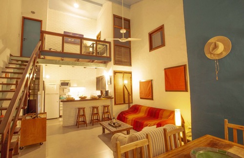 Buzios Casa | Punto ideal Geribá, junto al mar, casa dúplex, hasta 6 adultos, seguridad y confort.