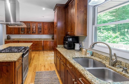 Cullowhee Casa | Ideal Wooded Gem W/ Large Deck, Gas Grill, Free WiFi, Firepit & Creek