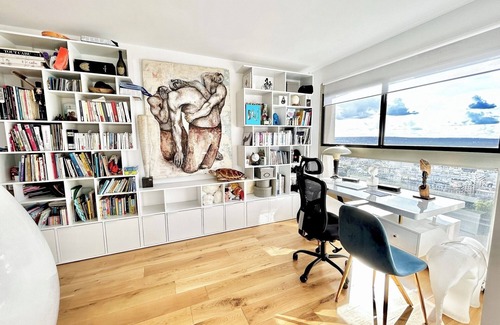 Quartier de Javel Apartamento | Ideally located last floor duplex with exceptional view on Eiffel Tower & Seine