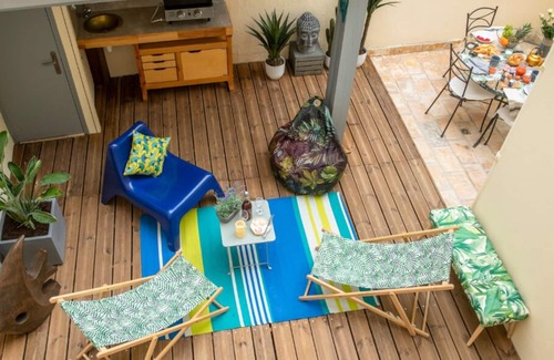 Gambetta Apartamento | Palisade A: · FARNIENTE Suite y jardín en la ciudad + Aire acondicionado + Garaje