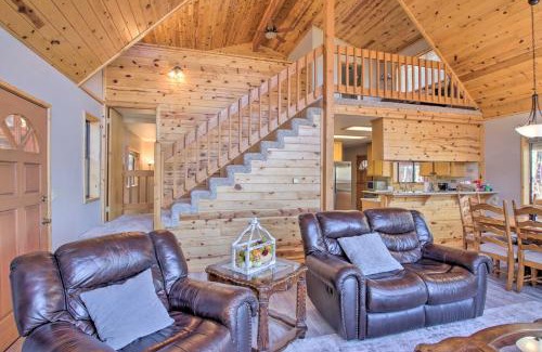 Pine Mountain Club Casa | Idyllic Frazier Park Cabin Views, Pool Table