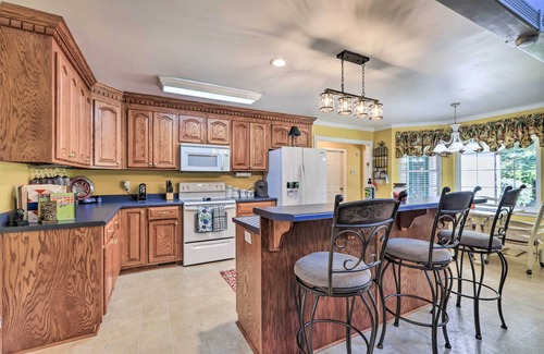 Hawkinsville Casa | Idyllic Hawkinsville Retreat: Large Fire Pit!