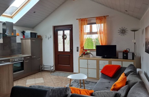Lichtenhain Casa | Idílica casa de vacaciones en la Suiza sajona - ubicación tranquila, balcón, Wi-Fi