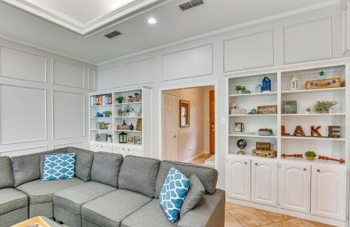 Smith County Casa | Idyllic Lakefront Retreat with Dock and Boat House!