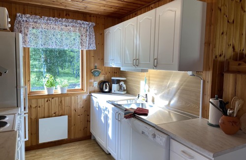 Undenas Casa | Idyllic vacation home for families, 75 m to the lake, in a quiet lakeside settlement