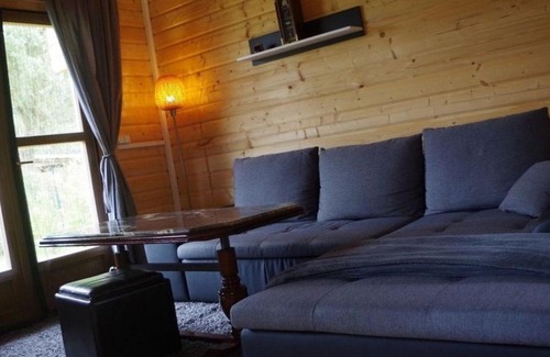 Schumachersiedlung Casa | Idyllische Holzhütte mit Wasserzugang und Sauna