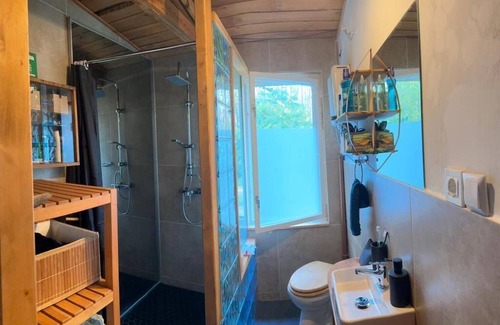 Dahme/Mark Cabina | Idyllisches Refugium am See mit Eigenem Garten für Erholung und Arbeit