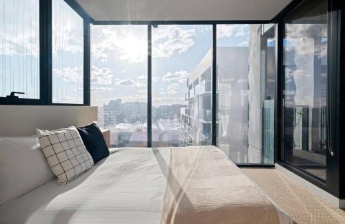Melbourne Central Business District Apartamento | Ikebana Skies - CBD Fringe by Queen Victoria Market