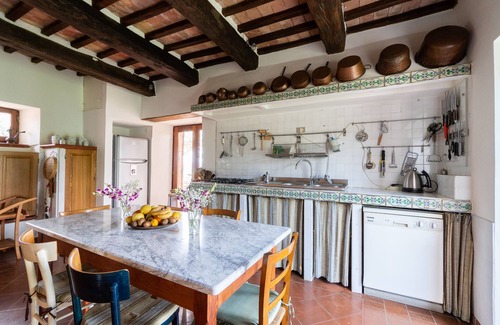 Acquapendente Casa | Il Casale con tre viste, una vista panorámica de 360 ​​° con vista al paisaje rural