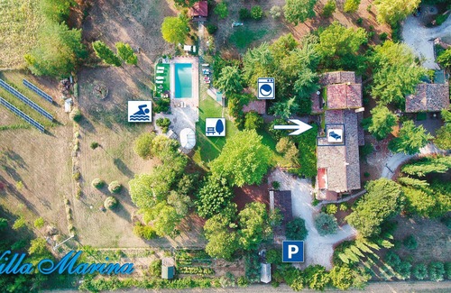 Bosco Casa | Apartamento estudio Il Glicine en Villa Marina Perugia