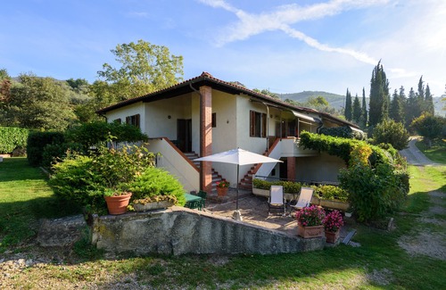 Castelfranco di Sopra Apartamento | Trovatore - Residence Casa Lama, 4/6 P gran piscina, en el corazón de la Toscana