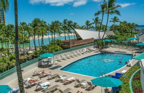 Waikiki Apartamento | Ilikai Hotel with Ocean View