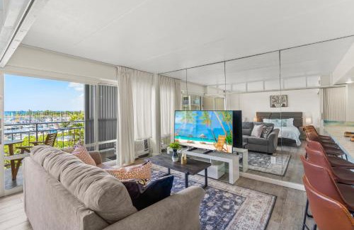 Waikiki Apartamento | Ilikai Hotel with Ocean View