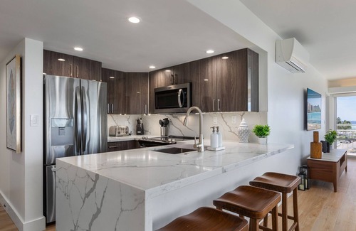 Waikiki Condominio | ILIKAI NEWLY RENOVATED OCEAN VIEW ONE FREE PARKING