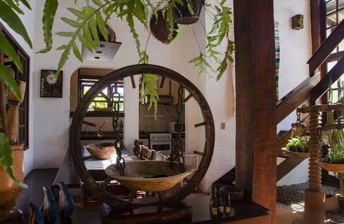 Cachoeira do Bom Jesus Casa | ILLUMINATED HOUSE IN THE MIDDLE OF NATURE IN FLORIPA!