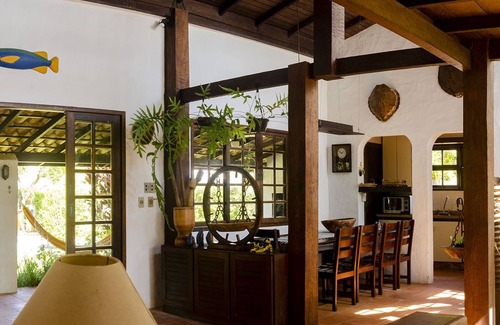 Cachoeira do Bom Jesus Casa | ILLUMINATED HOUSE IN THE MIDDLE OF NATURE IN FLORIPA!