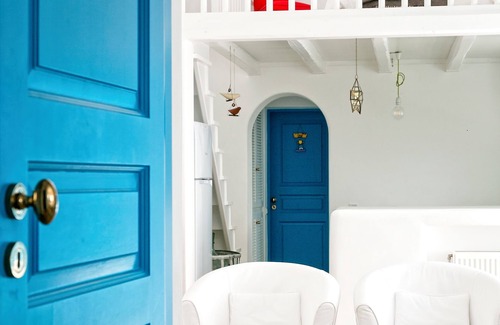 Akrotiri Villa | Villa privada excepcional para vacaciones relajantes y tranquilas con impresionantes vistas