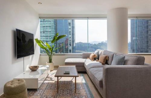 Lomas de Santa Fe Apartamento | Iluminado Depto Frente al Parque la Mexicana