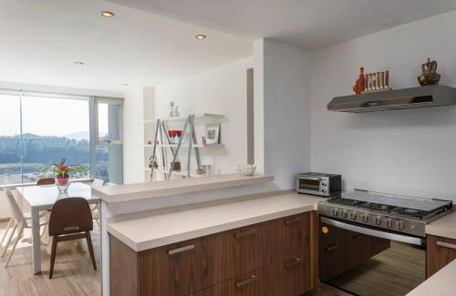 Lomas de Santa Fe Apartamento | Iluminado Depto Frente al Parque la Mexicana