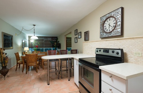 El Combate Condominio | Impresionantes vistas desde la terraza abierta Vistamar, WiFi, Roku, capacidad para 8 personas, aire acondicionado completo