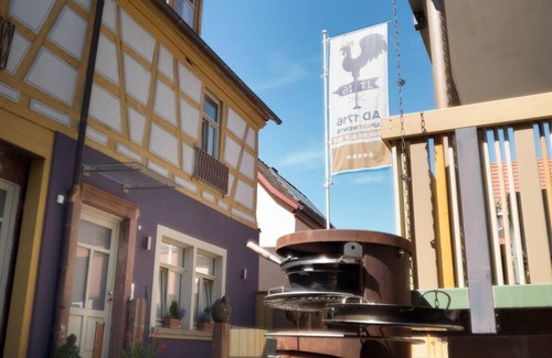 Marktheidenfeld Apartamento | In der RAEUCHERKAMMER, die Superior Suite über den Dächern der Altstadt