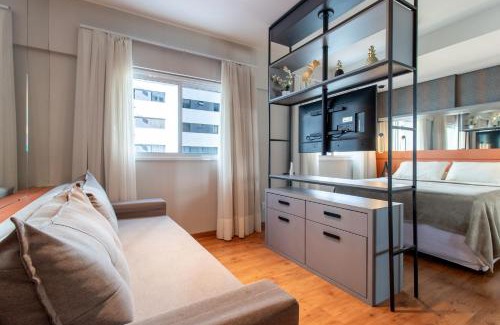 Matriz Apartamento | Incrível Studio 308B - Batel CWB melhor localização