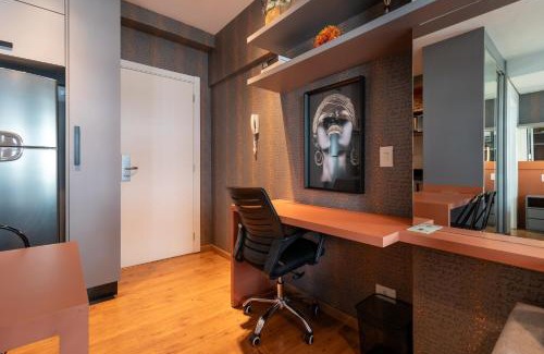 Matriz Apartamento | Incrível Studio 308B - Batel CWB melhor localização