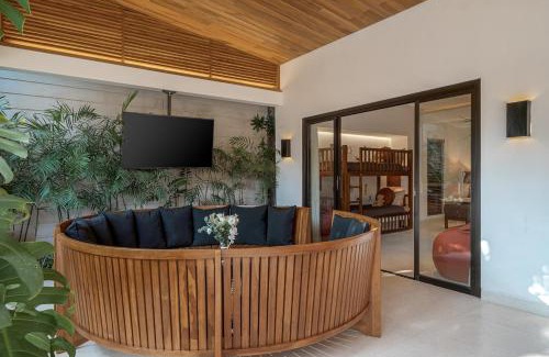 Sanur Kauh Villa | Incredible Family villa with water slide Beachside