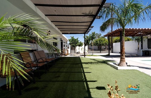 Primera Seccion Casa | Incredible in-town pool house with BBQ area!