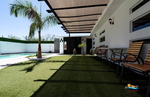 Primera Seccion Casa | Incredible in-town pool house with BBQ area!