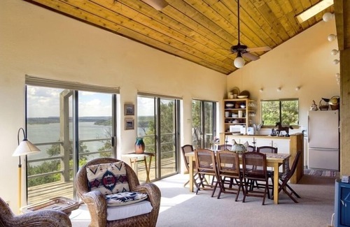 Spicewood Casa | Vistas panorámicas del lago Travis Waterfront Home Windermere Oaks