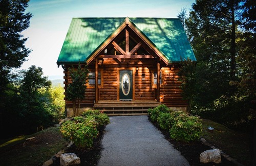 Gatlinburg - Pigeon Forge Cabina | Privado, increíble vista, jacuzzi, mesa de billar! ! 10 min a Gatlinburg / Pigeon Forg