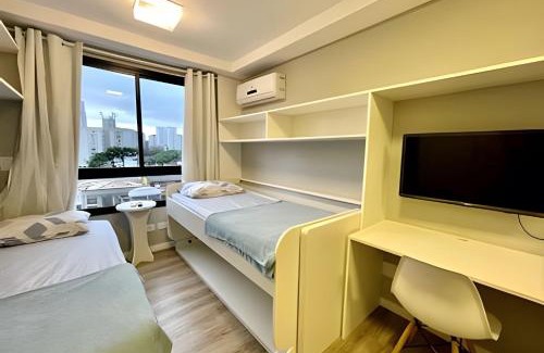 Matriz Apartamento | INCRiVEL, Studio Madri, Novo e Moderno